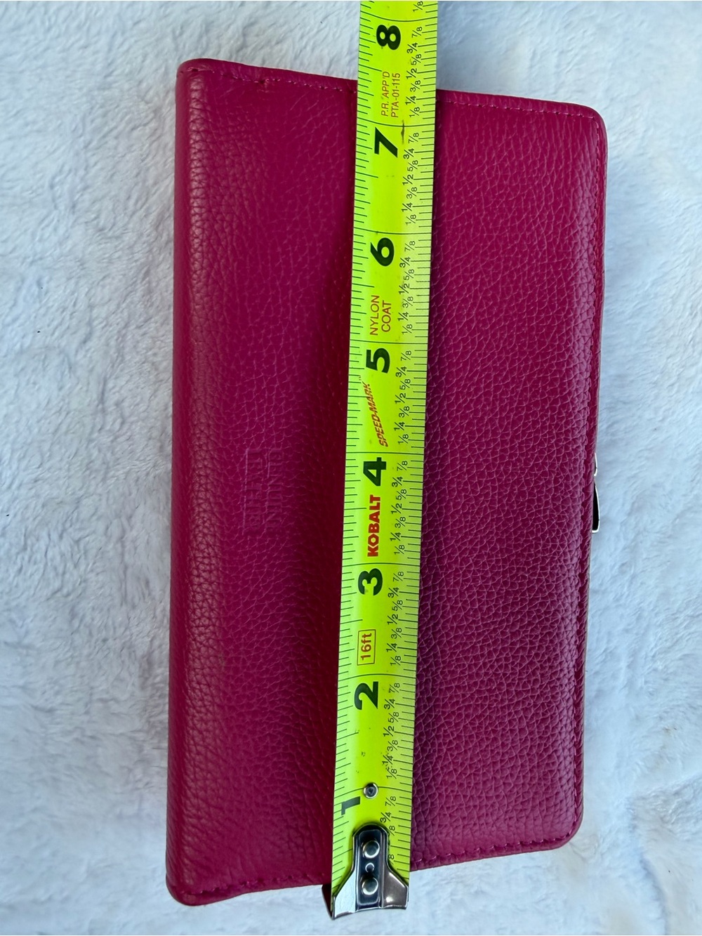 Genuine Leather Pink Womens Wallet- Read - Picture 7 of 8